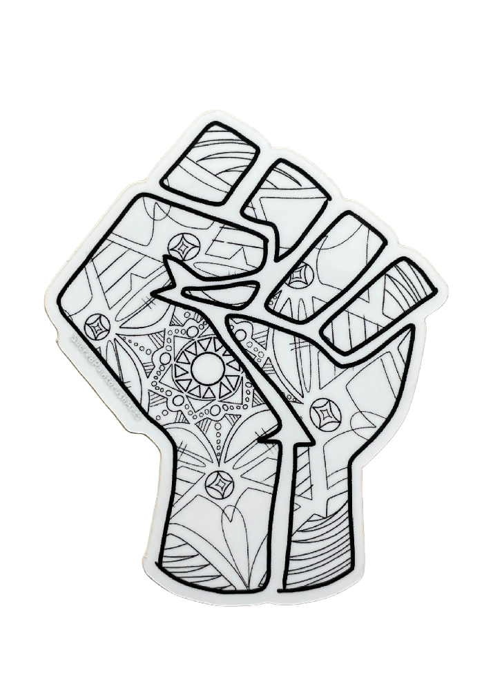 Black Lives Manifest Sticker set