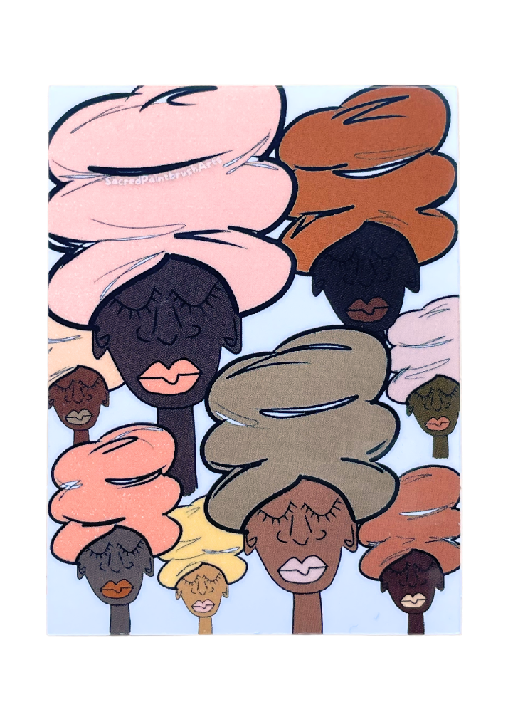 Black Lives Manifest Sticker set