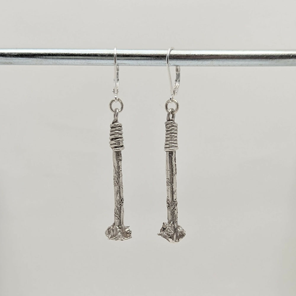 Baphomet Mace Earrings
