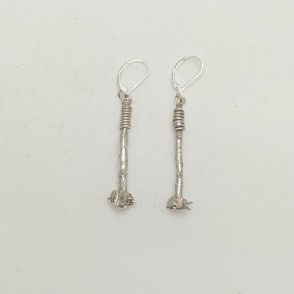 Baphomet Mace Earrings