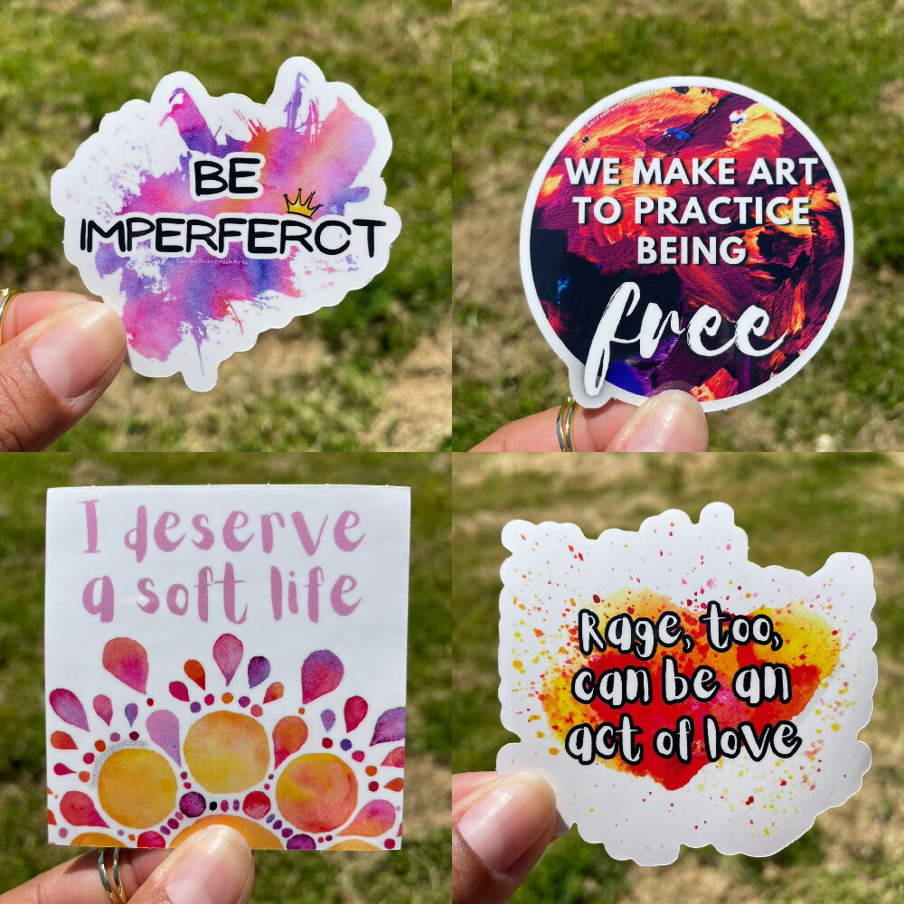 Affirmation Sticker set